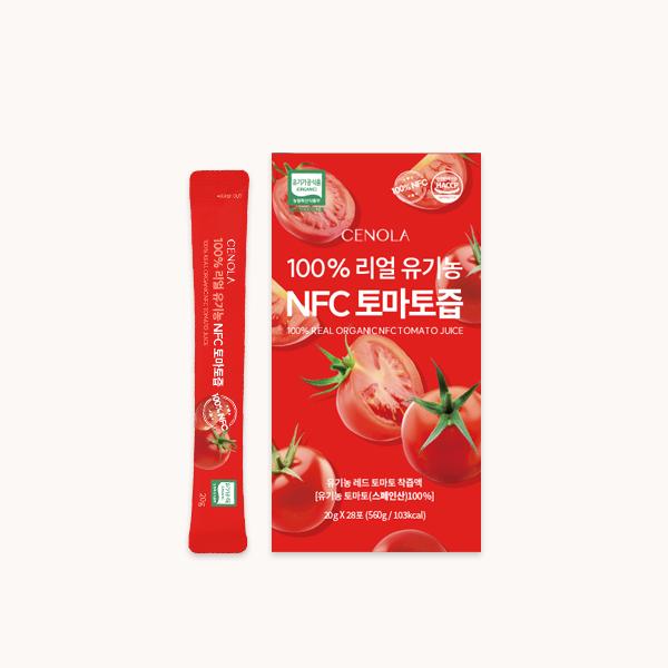 노라 100%리얼 유기농 NFC 토마토 즙 스틱(20g/28포)