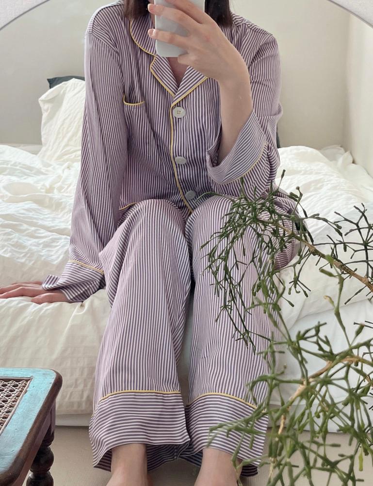 (재입고) 라벤더 파자마 lavender pajamas / 4size / 국산제조 / 친환경소재