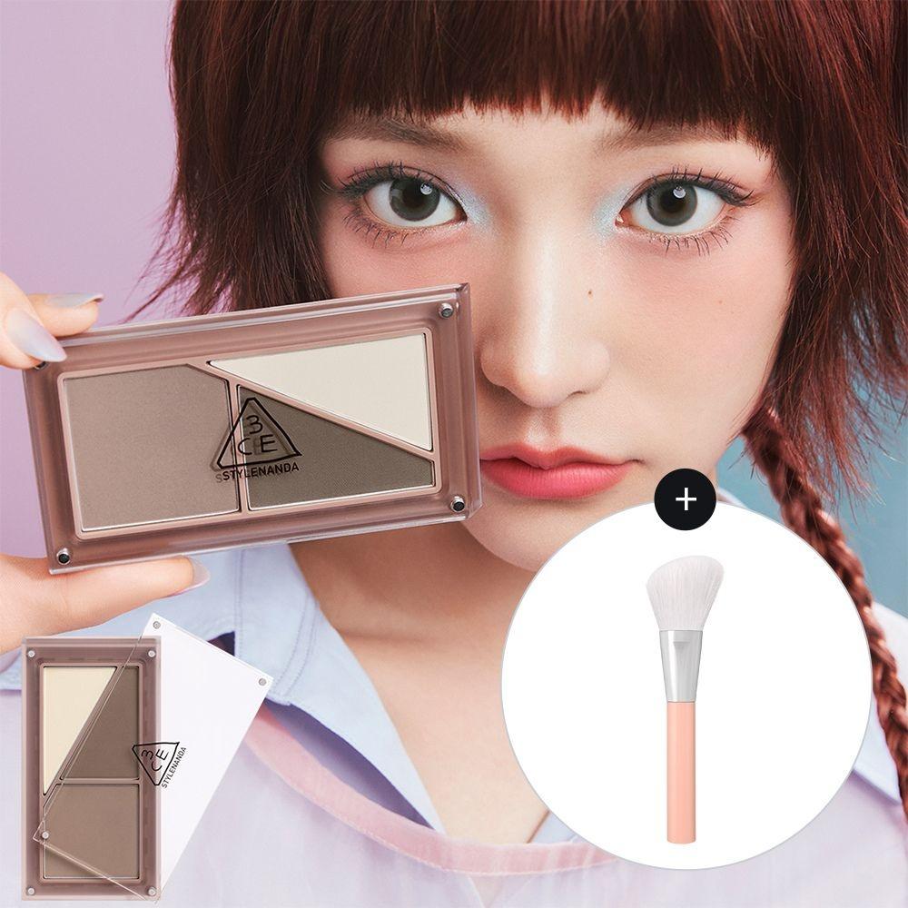 (현대Hmall) [NEW] 3CE 레이어 잇 올 컨투어 팔레트+컨투어 브러쉬