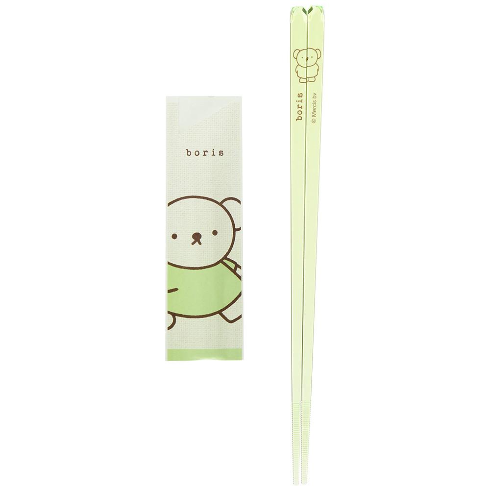 딕 브루나 490585 미피 투명 젓가락 23cm 그린