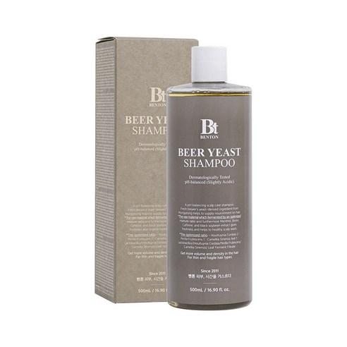[벤튼] 맥주 효모 탈모증상 완화 기능성 샴푸 500mL, 500ml, 1개 - 샴푸/린스 | 쿠팡