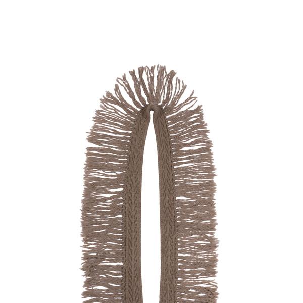 FRINGE INDIE MUFFLER (BROWN)