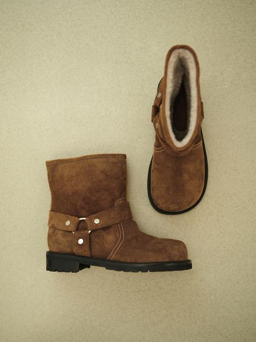 스프리트 스웨이드 바이커 부츠 [2 colors]