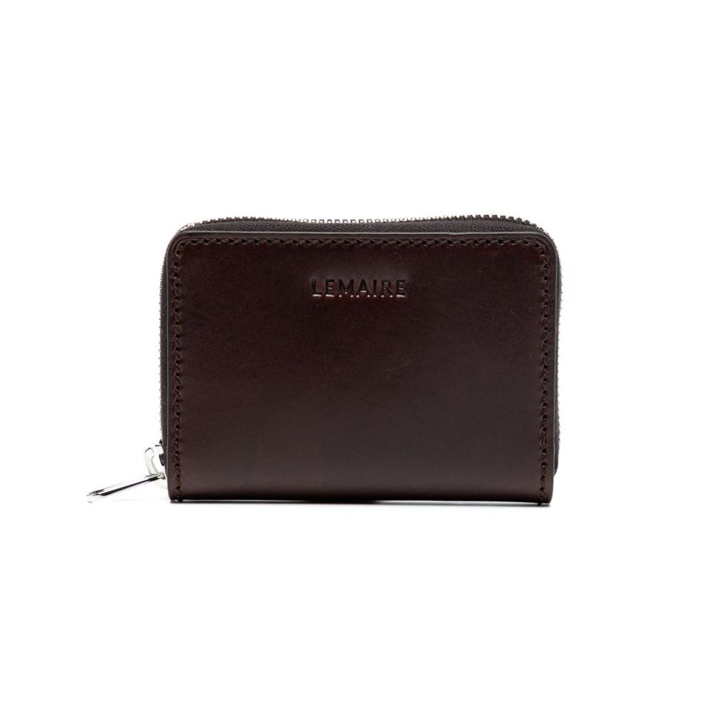 [국내배송] Lemaire 르메르 컴팩트 지퍼 지갑 Dark Brown SL0016LL0052449 : 아주르틱