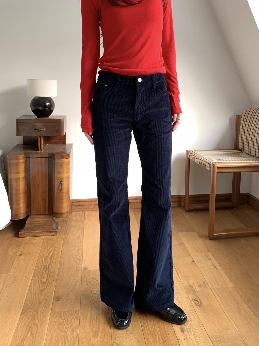 프릴리 DN. Bootcut Touch Corduroy Pants