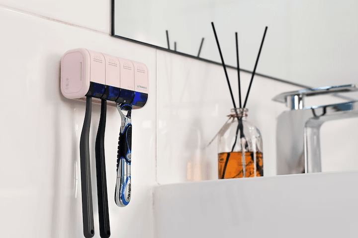 면도기호환 가능한 4인가정용 UVC LED칫솔살균기 TS-04