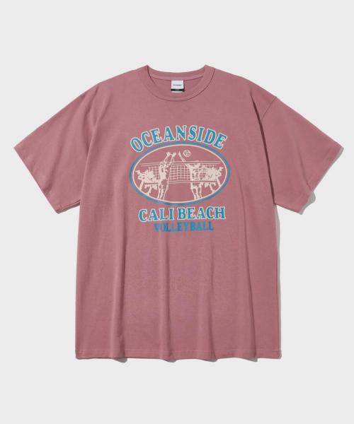 V.S.C TEE(OCEANSIDE)_PINK