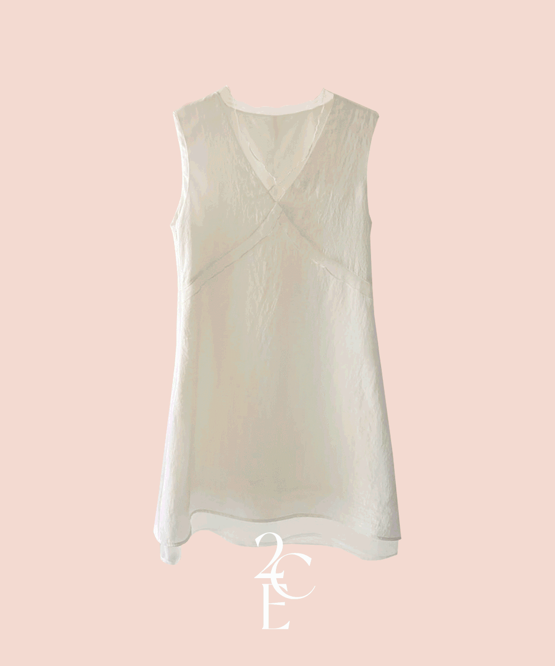 이센치 [단독][당일출고][L-size추가!]🌼오늘출발🌼3000장돌파 슈렌 나시 레이어드 미니 원피스 (1color) 레이스 시스루 숏 프릴 A라인 쉬폰 봄 여름