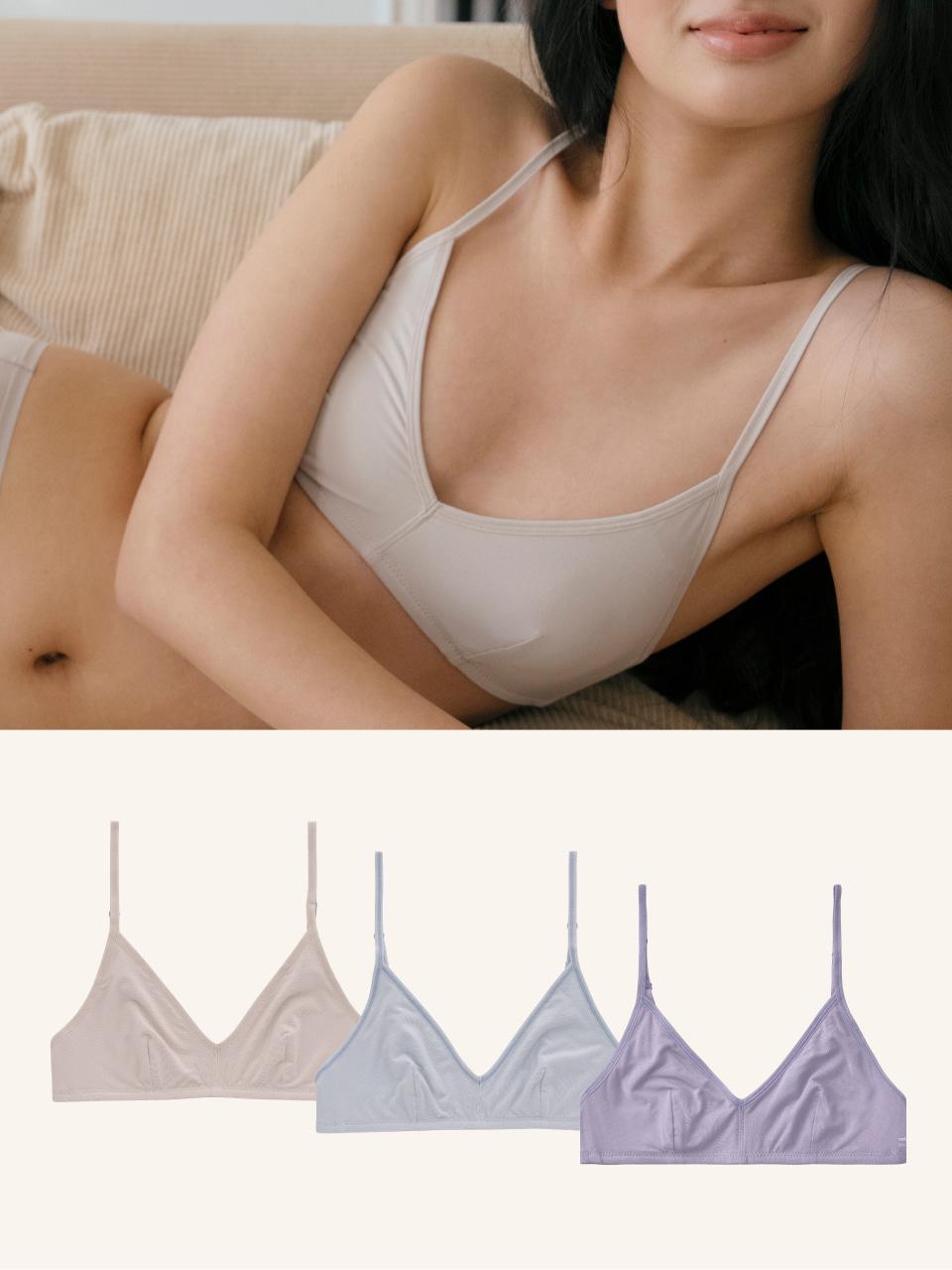 [내맘대로 컬러 구성] 모달 오! 브라렛 3PCS