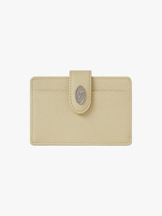 Paula card wallet - Light Yellow