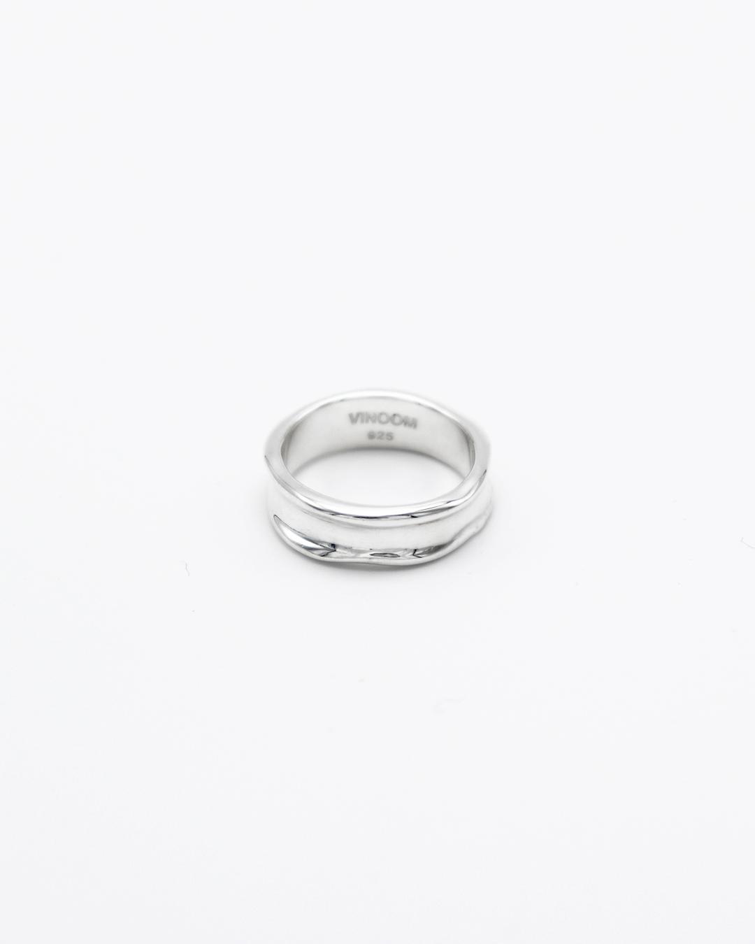 flat wave ring