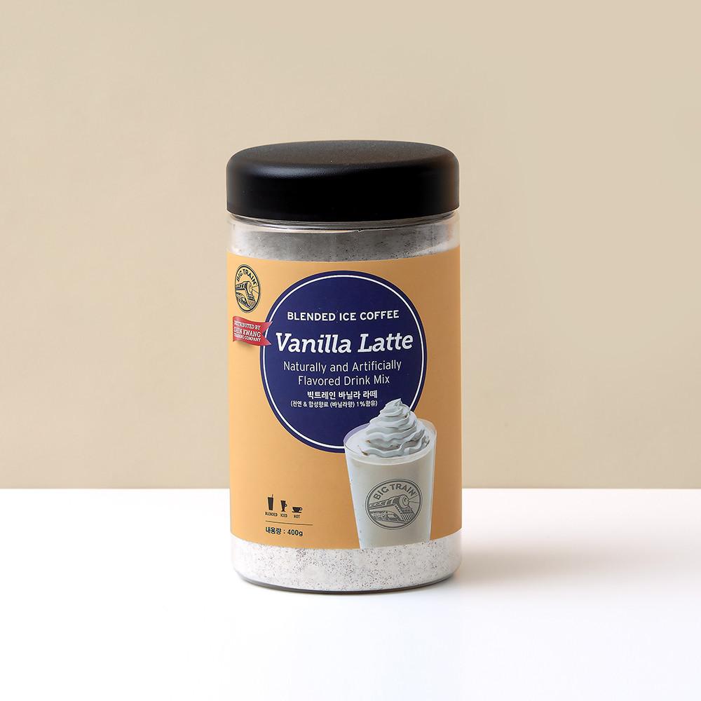 빅트레인 미니 바닐라 라떼 파우더 400g