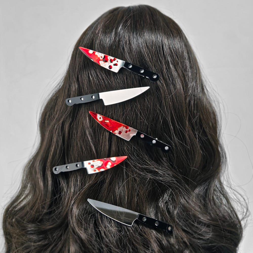 🔪식칼 헤어핀