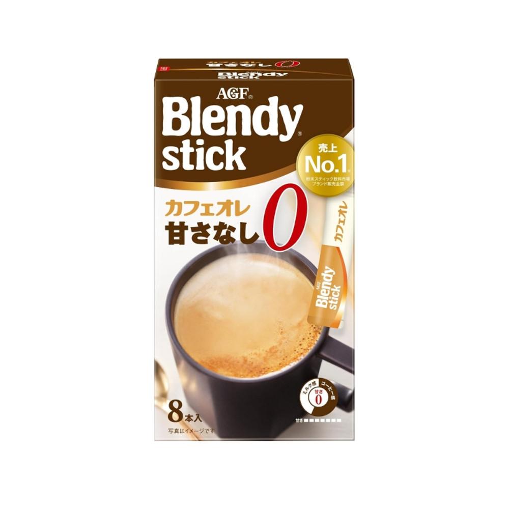 AGF [블랜디 스틱 - 카페오레 무당 8개입] /일본 커피