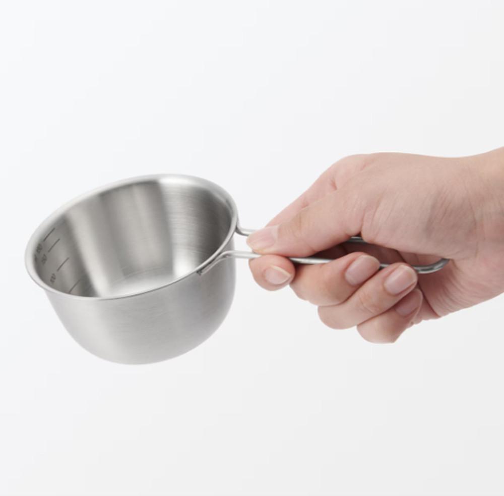 무인양품 무지 스텐 계량컵