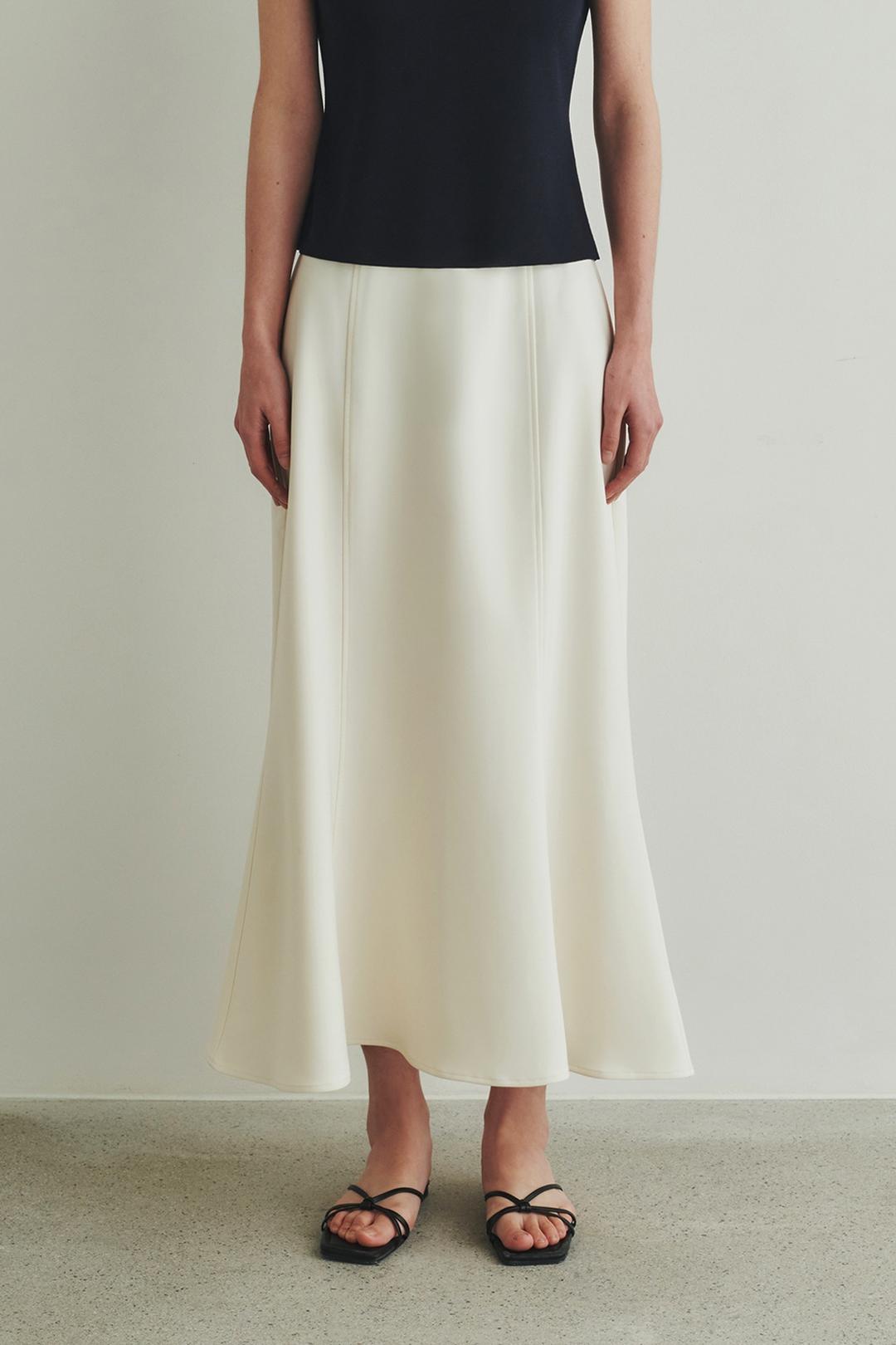 베라 머메이드 밴딩 스커트 (cream)