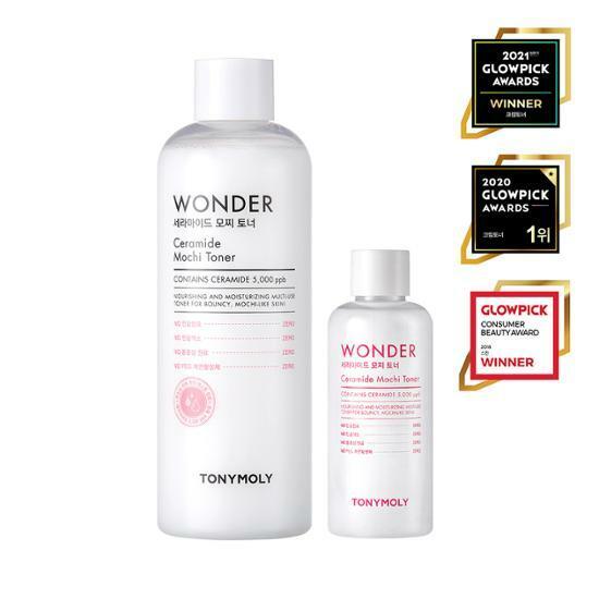 [단독기획] 토니모리 원더 세라마이드 모찌 토너 (본품500ml+100ml)