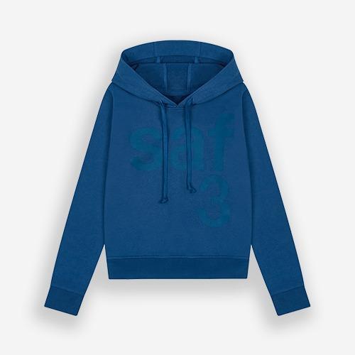 1/2 BASIC SAFARI HOODIE (NAVY)