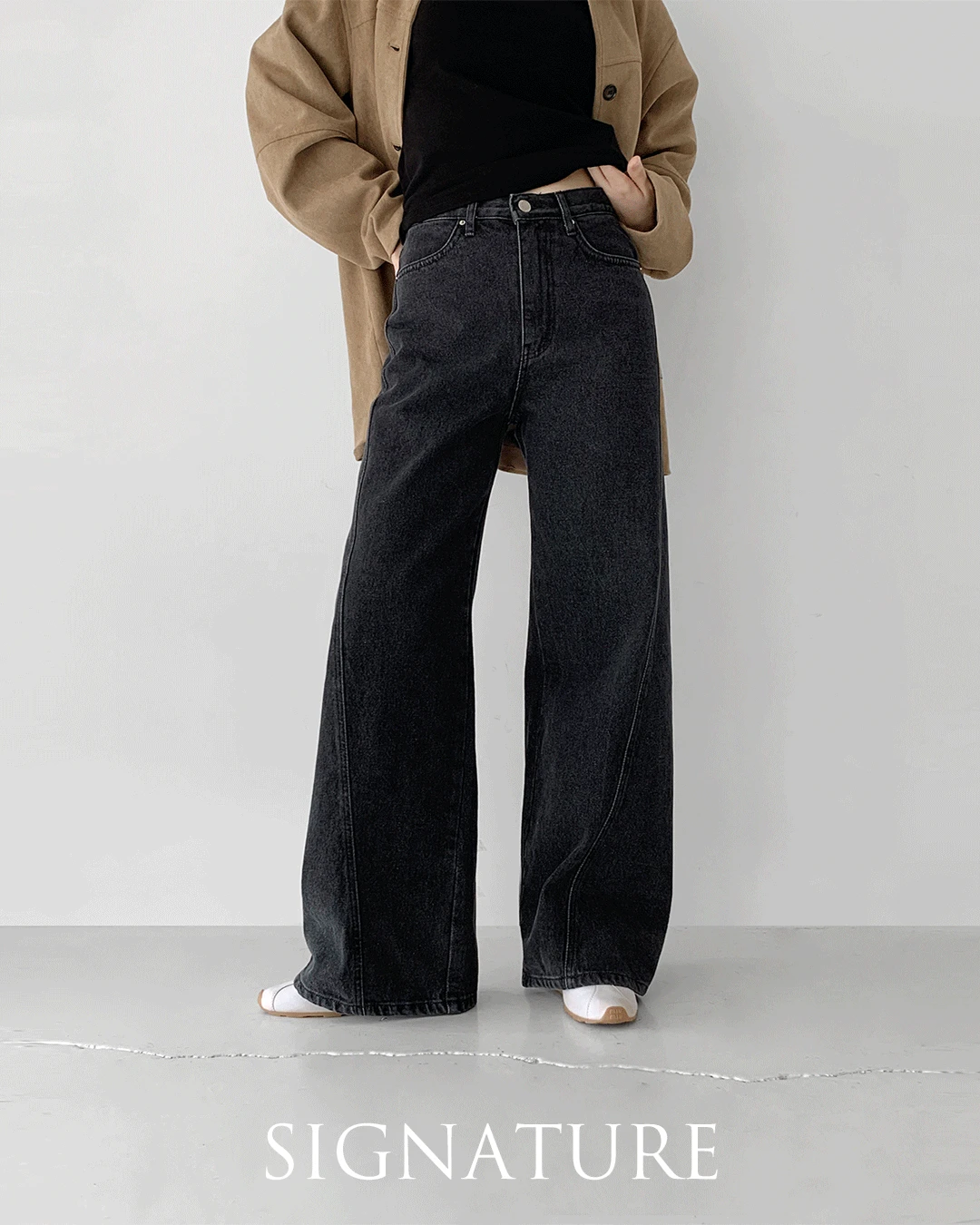 Signature how denim (black ver.)