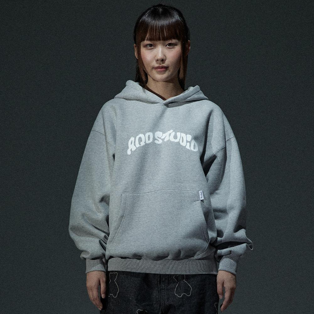 펑크 베어 후디 그레이