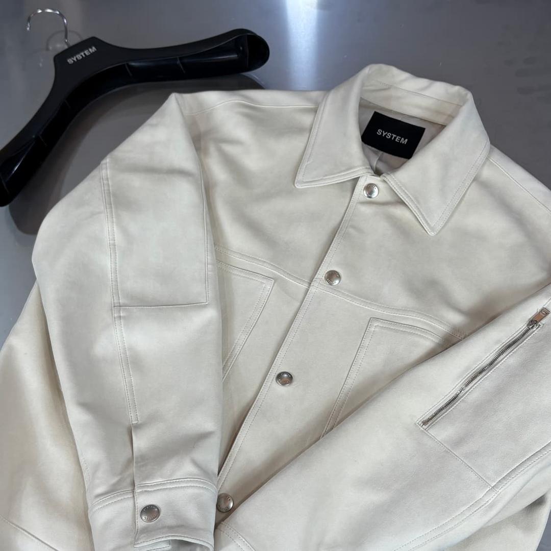 시스템옴므 스티치 포켓 스웨이드 자켓 | 후루츠패밀리