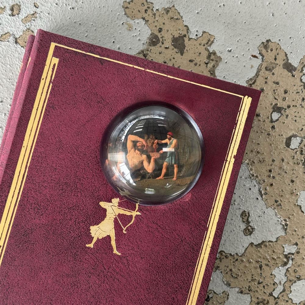 오뒷세이아 유리 문진 고전 오딧세이아 바다 키르케