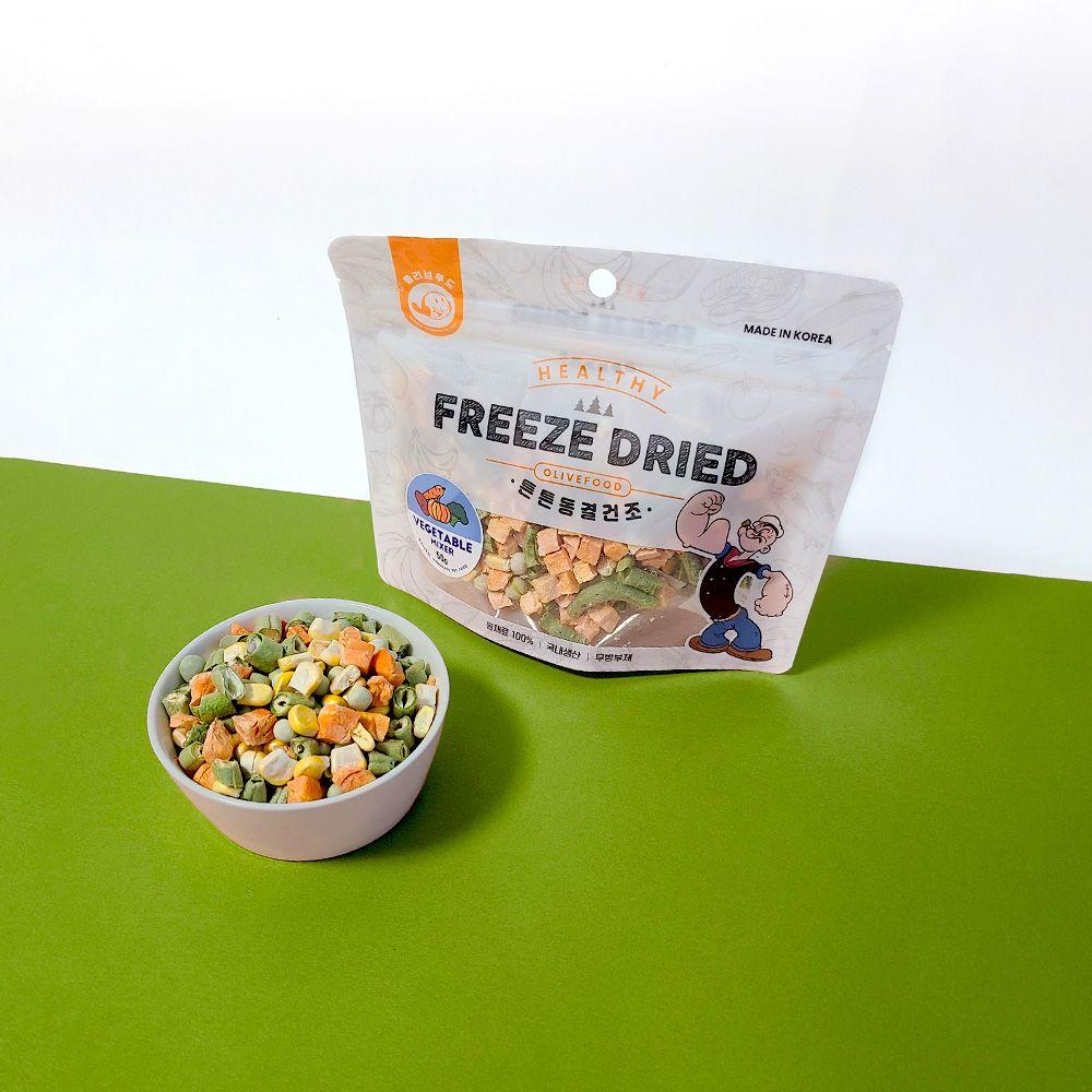 [무료배송] 뽀빠이 독 동결건조 채소믹스 50g