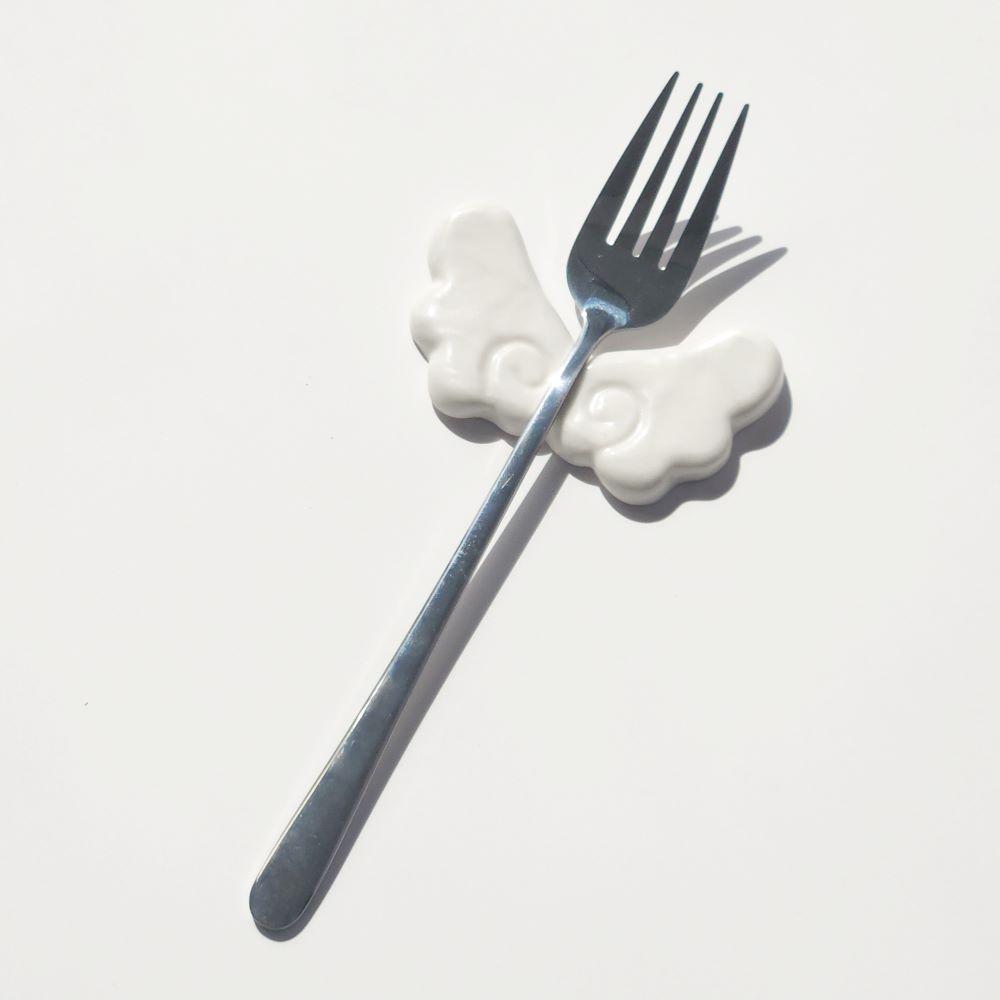천사 날개 수저받침