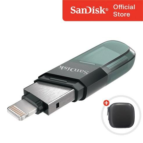 샌디스크 USB 메모리 iXpand Flip 8핀 OTG 3.0 / USB 보관 케이스 - USB메모리 | 쿠팡