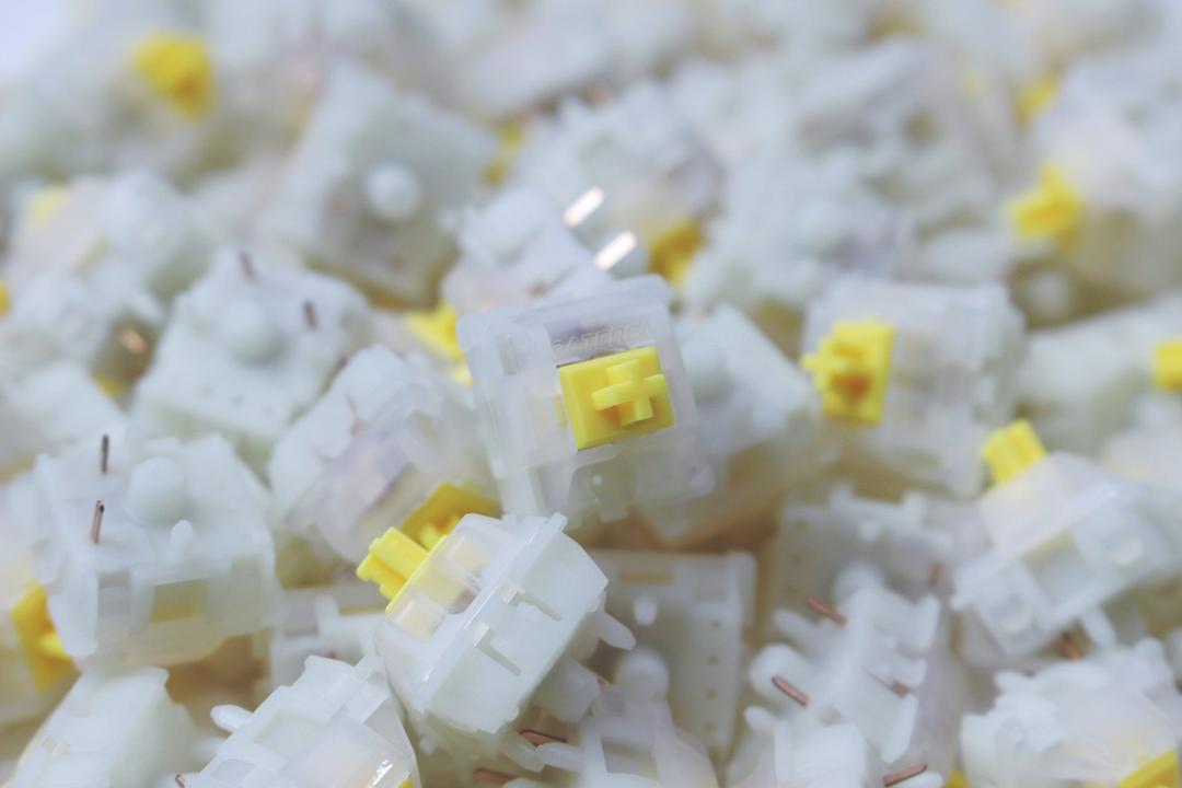 Gateron Milky Yellow PRO switches