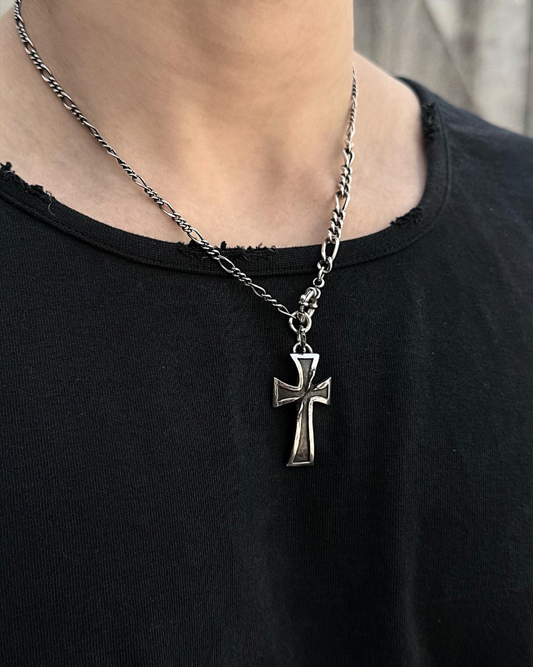 destroyed cross necklace (모든 쥬얼리 06.13 오후 9시 재입고