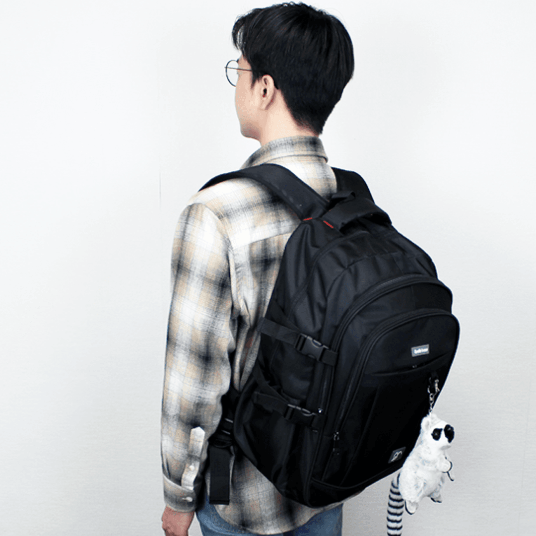 라운드 대형가방