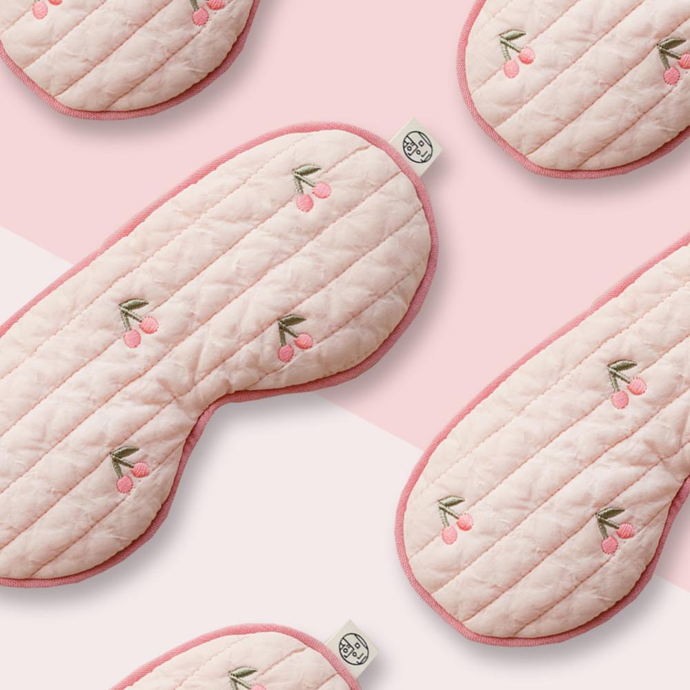 현미온미 눈 찜질팩 체리체리해 온찜질 곡물 온열 핫팩 아이필로우