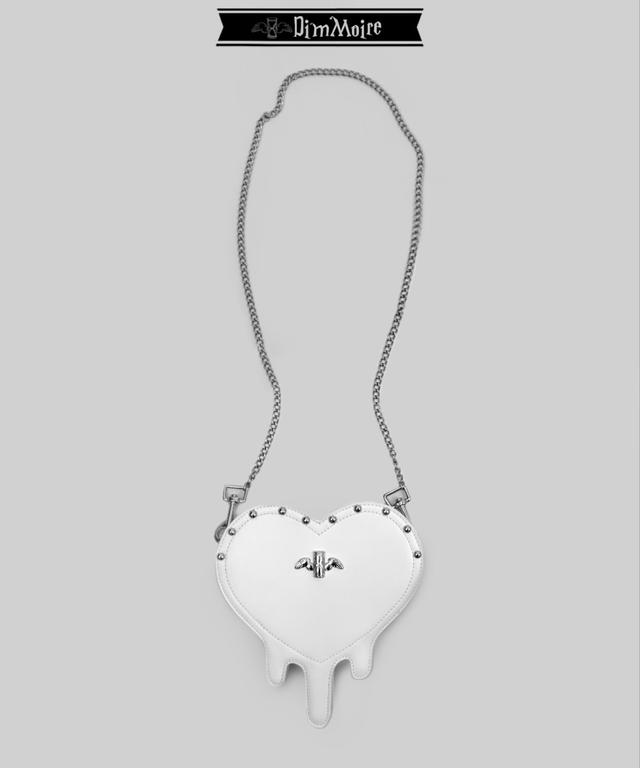 ハート型ポシェット【White】 | DimMoire