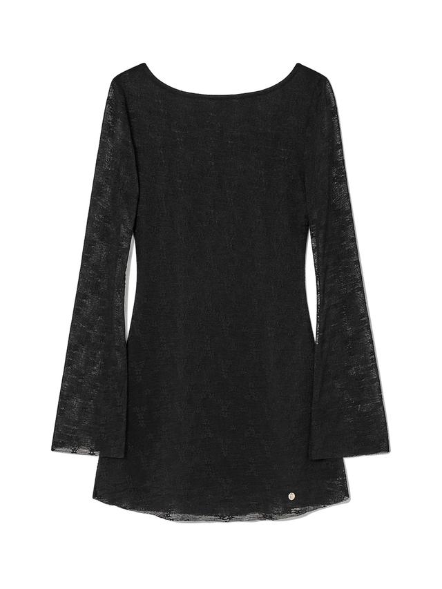 TIFFANY BACKLESS DRESS (BLACK)