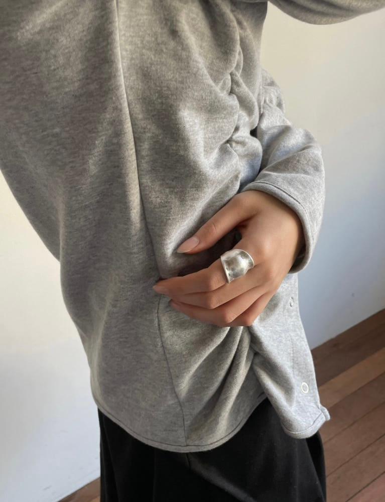 실버당일출고Matt jar ring(silver/gold) / 매트 항아리 링