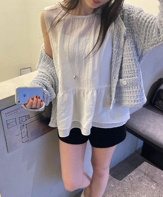 tode sleeveless (ivory)