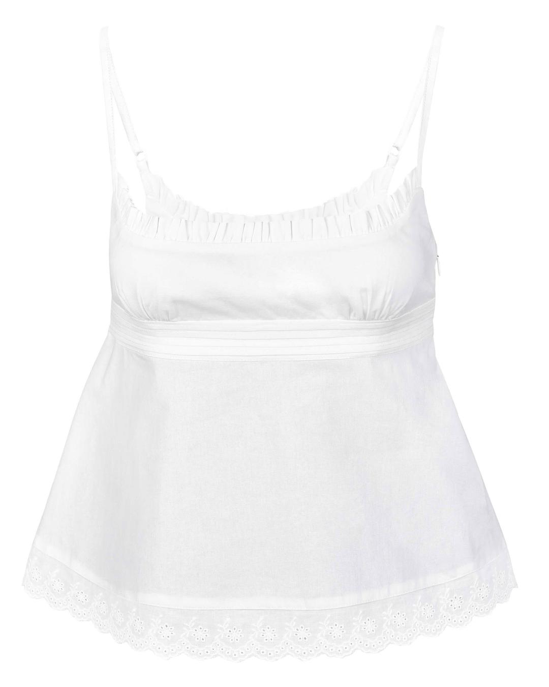 Cotton Lace Camisole - XS