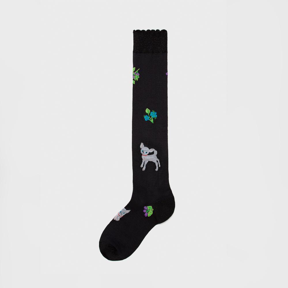 NAT high cut sheepy black