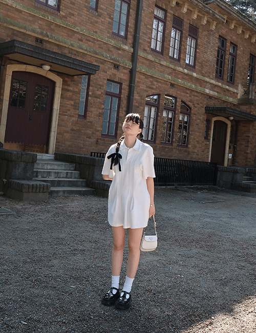 white tennis shorts dress