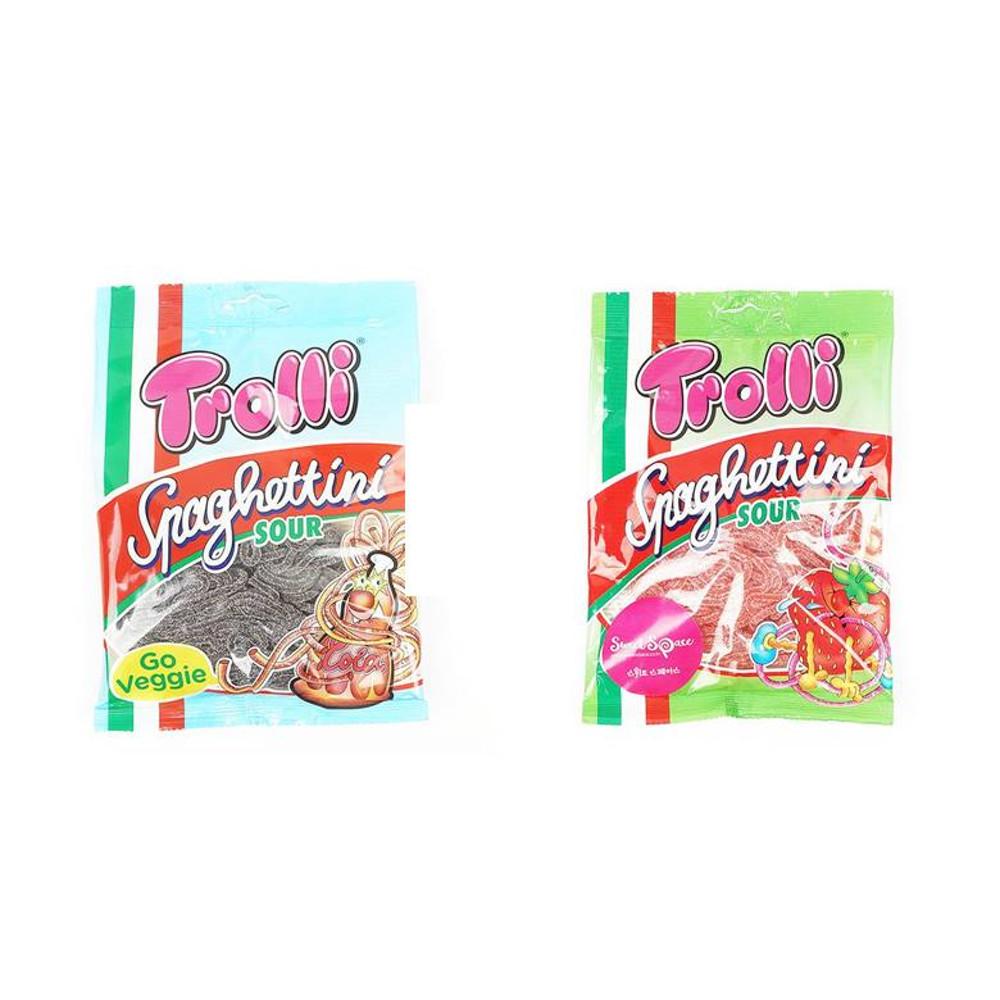 트롤리 스파게티 젤리 2종 딸기 콜라 100g 200g