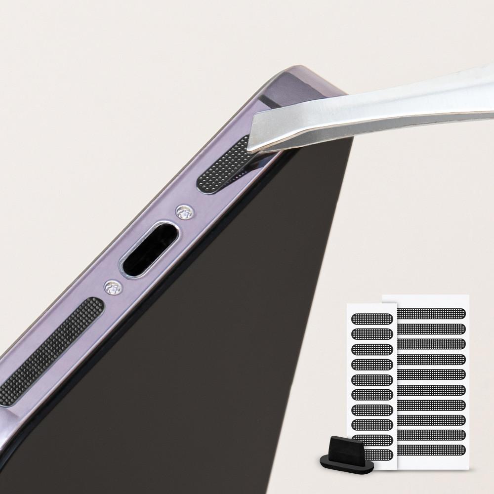 일상공감 먼지없착 오염방지 스티커 1세트 스마트폰 스피커 먼지방지 스티커 보호캡