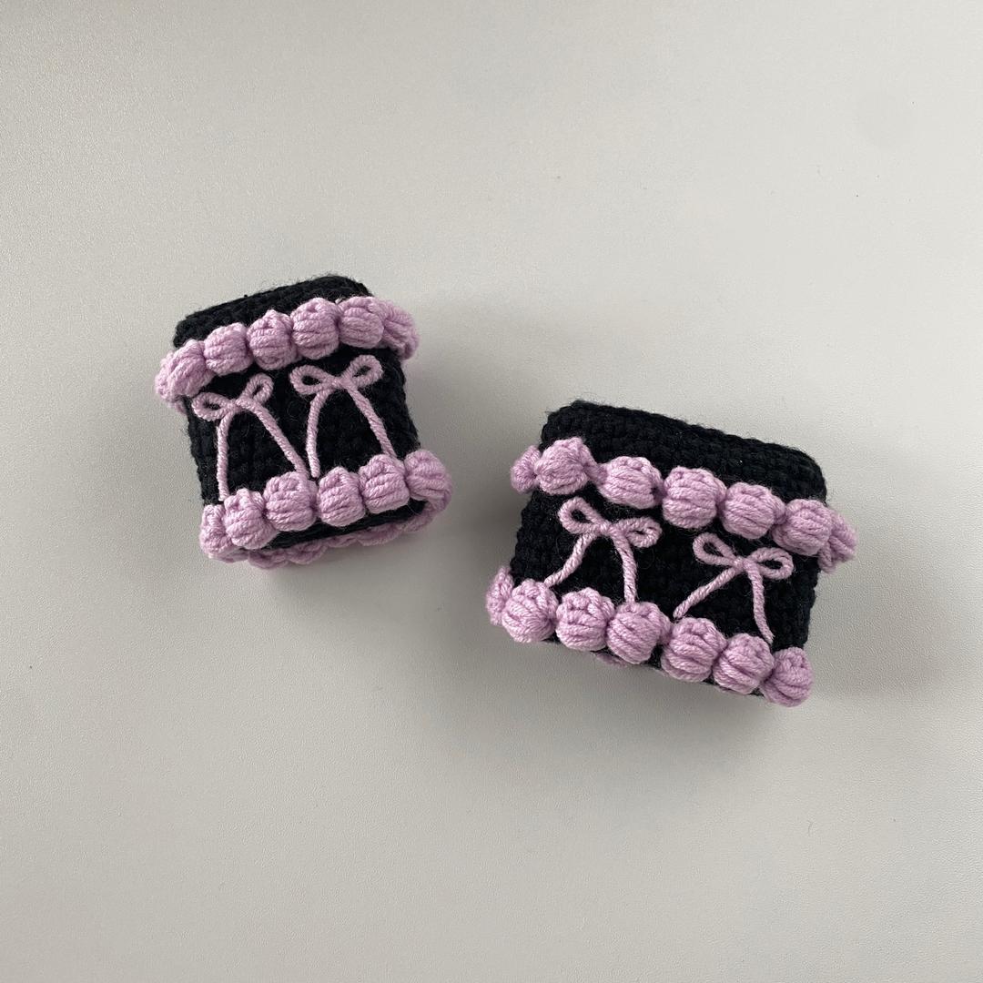 수심 Blueberry Cake Case(4 Type) 블루베리 케이크 에어팟 케이스 폰 거치대