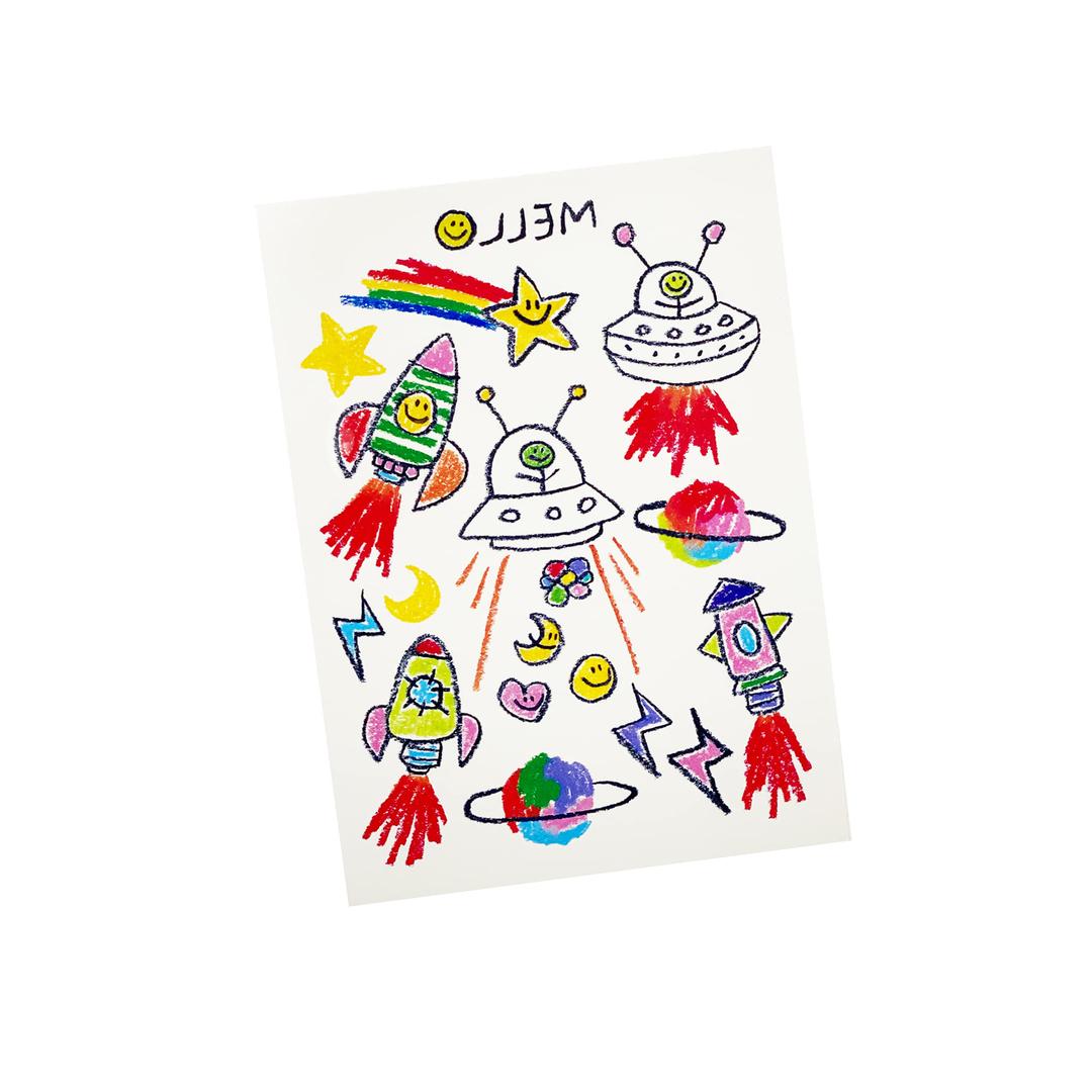 [KC인증] tattoo sticker_ the universe