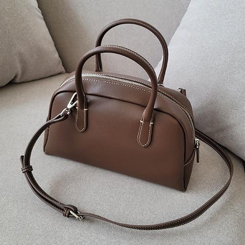 소가죽 토드 크로스백 보스턴백 3컬러