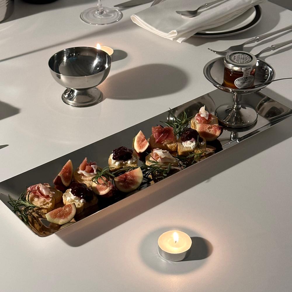 글로시 직사각 플레이트 M