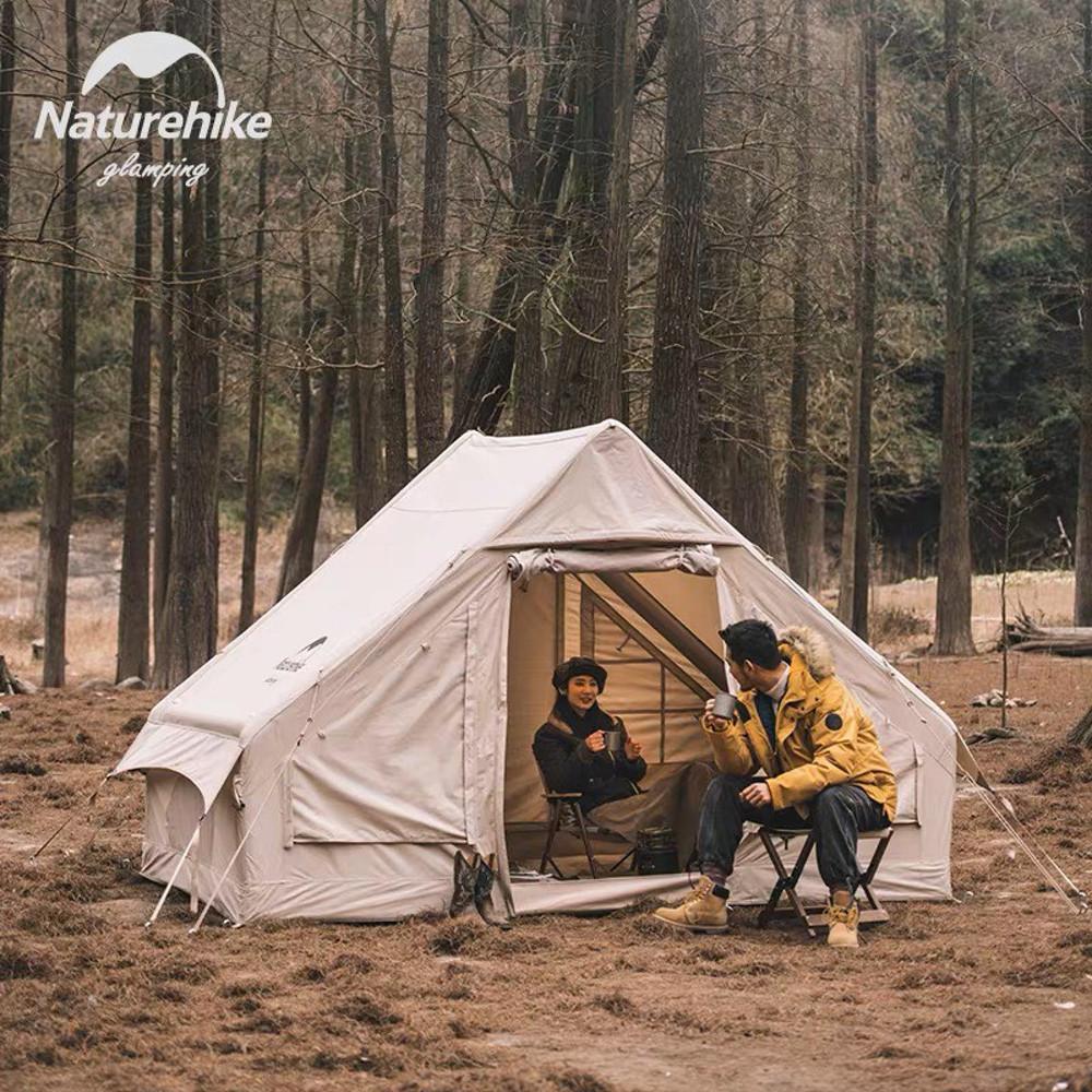 [최신형 국내AS 당일출고] 네이처하이크 에어텐트 6.3 국내배송 글램핑 장박 감성 면텐트