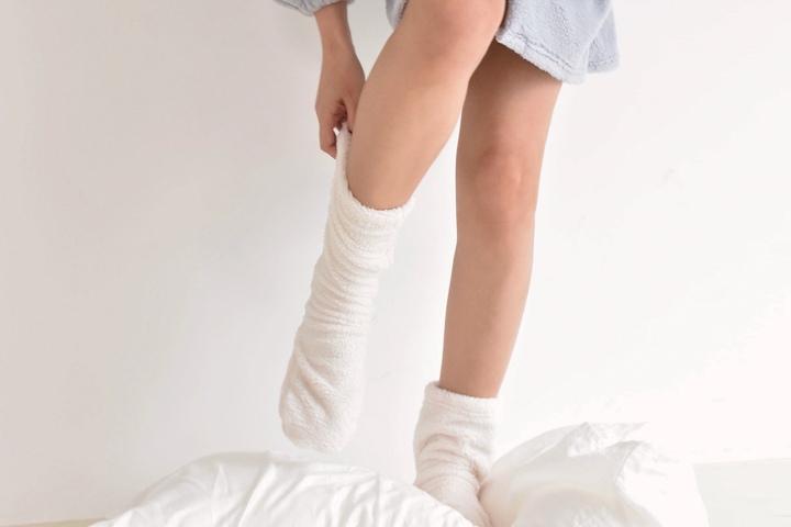 room no.101 Joy ugg socks 극세사 수면양말 4colors