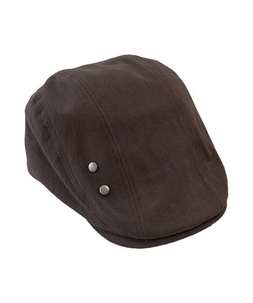 TCM mini logo hunting cap (brown)