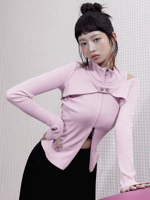 W Vest & Bolero Set-up - Pink
